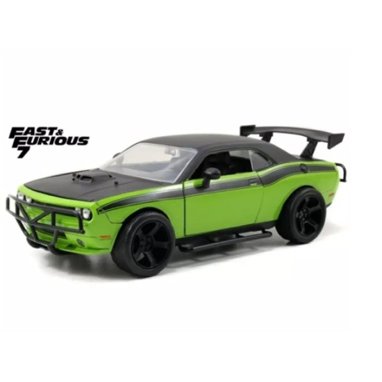 1/24 2008 DODGE CHALLENGER GREEN FAST AND FURIOUS 97131