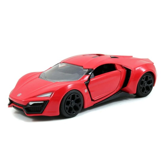 1/32 2014 LYKAN HYPERSPORT FAST AND FURIOUS 7 RED 97386