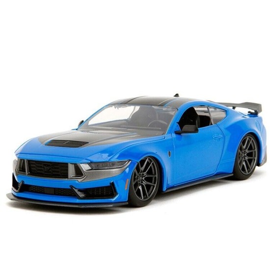 1/24 BIG TIME MUSCLE FORD MUSTANG DARK HORSE G BLUE 2024 35276