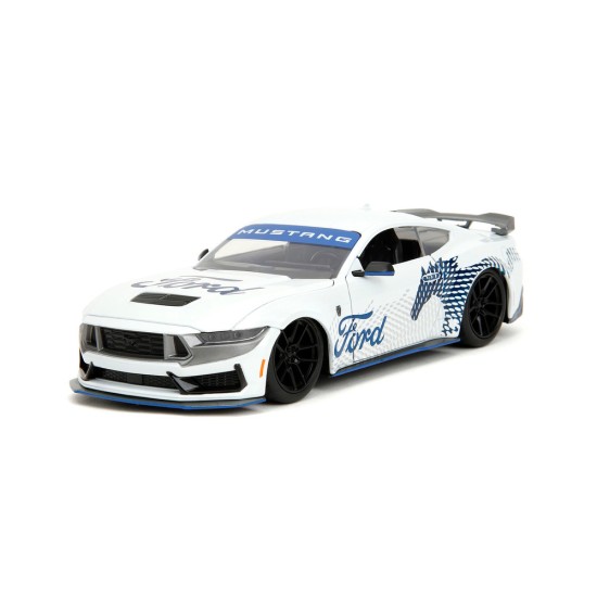 1/24 BIG TIME MUSCLE FORD MUSTANG DARK HORSE WHITE 2024 35279