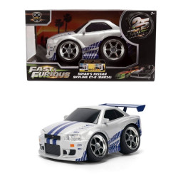 JAD36827 - 1/28 SMALL BLOCKS - FAST AND FURIOUS - 1999 NISSAN SKYLINE GT-R (R34) JAD36827 - 1/28 SMALL BLOCKS - FAST AND FURIOUS - 1999 NISSAN SKYLINE GT-R (R34)