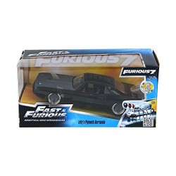 1/24 1970 PLYMOUTH LETTYS BARRACUDA FAST AND FURIOUS BLACK 97195
