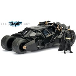 1/24 BATMAN 2008 THE DARK KNIGHT BATMOBILE INCLUDES BATMAN FIGURE DC COMICS