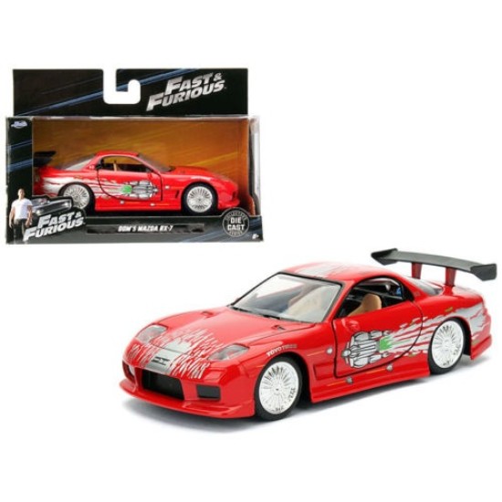 1/32 DOMS 1993 MAZDA RX-7 FAST AND FURIOUS RED