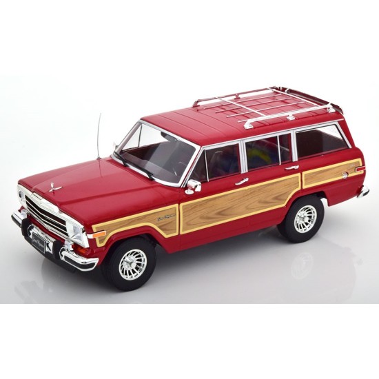 KKDC181112 - 1/18 JEEP GRAND WAGONEER 1989 RED