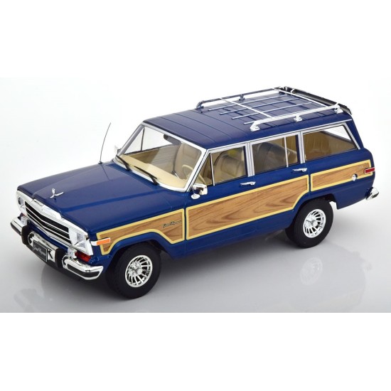 KKDC181114 - 1/18 JEEP GRAND WAGONEER 1989 METALLIC BLUE