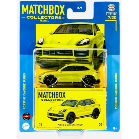 MATCHBOX COLLECTORS PORSCHE CAYENNE TURBO 7/20 HVW10