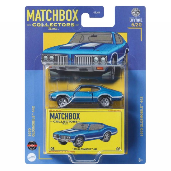 MATCHBOX COLLECTORS 1970 OLDSMOBILE 422 6/20 HVW12