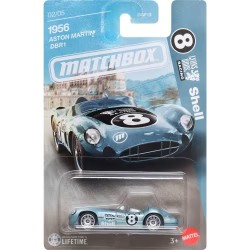 MATCHBOX 2026 1956 ASTON MARTIN DBR1 LION BROS RACING SHELL 02/05 JJR51 MATCHBOX 2026 1956 ASTON MARTIN DBR1 LION BROS RACING SHELL 02/05 JJR51