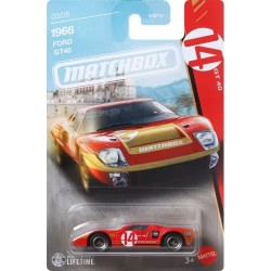 MATCHBOX 2026 1966 FORD GT40 NO.14 03/05 JJR52 MATCHBOX 2026 1966 FORD GT40 NO.14 03/05 JJR52