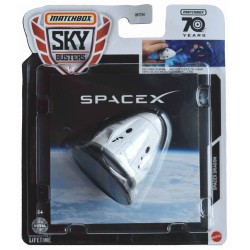 MATCHBOX SKYBUSTERS 70 YEARS SPACEX DRAGON HHT59 MATCHBOX SKYBUSTERS 70 YEARS SPACEX DRAGON HHT59