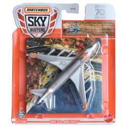 MATCHBOX SKYBUSTERS 70 YEARS MBX 6-2 AIRLINER HLJ07 MATCHBOX SKYBUSTERS 70 YEARS MBX 6-2 AIRLINER HLJ07