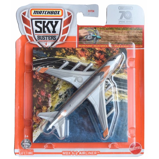 MATCHBOX SKYBUSTERS 70 YEARS MBX 6-2 AIRLINER HLJ07