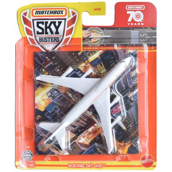 MATCHBOX SKYBUSTERS 70 YEARS BOEING 747-400 HLJ14