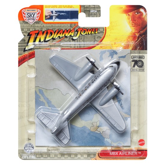 MATCHBOX SKYBUSTERS 70 YEARS INDIANA JONES MBX AIRLINER HLJ19