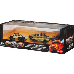 MATCHBOX THE MOVIE CONVOY DESERT CHASE ESCAPE 4 CAR SET JMB53