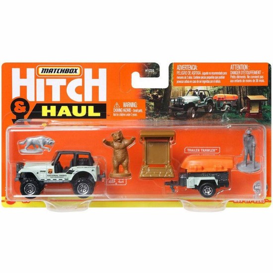 MATCHBOX HITCH & HAUL 1/64 MBX OFF-ROAD 7/8 HFH86