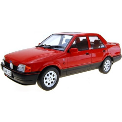 1/18 FORD ORION MK II GHIA RED RHD W/PEPPERPOT ALLOYS UK EXCLUSIVE MCG18847