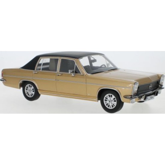 MCG18335 - 1/18 OPEL DIPLOMAT B METALLIC BEIGE/MATTE BLACK 1972