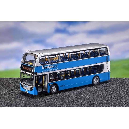 1/76 ALEXANDER DENNIS ENVIRO400 ENSIGNBUS 123 - SN59 AWV UKBUS 0073