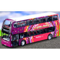 1/76 ALEXANDER DENNIS ENVIRO400 READING BUSES (1208 - RG05 BUS) UKBUS 6209