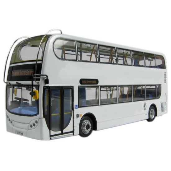 1/76 ALEXANDER DENNIS ENVIRO400 PLAIN WHITE