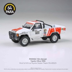 1/64 TOYOTA HILUX 1993 ROOF OF AFRICA TOYOTA DEALER TEAM (RHD) PA-65529 1/64 TOYOTA HILUX 1993 ROOF OF AFRICA TOYOTA DEALER TEAM (RHD) PA-65529