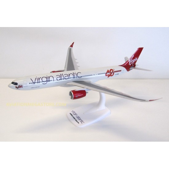 PPC 1/200 VIRGIN ATLANTIC 40TH ANNIVERSARY A330-900 NEO PLASTIC SNAP-FIT MODEL