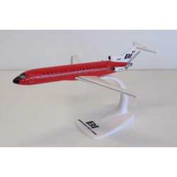 PPC 1/200 BRANIFF B727-200 RED (PLASTIC SNAP-FIT MODEL) 224783