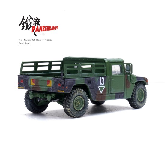 1/64 M988 U.S.MODERN 4X4 UTILITY VEHICLE CARGO TYPE, 2ND BATTALION, 3RD FIELD ARTILLERY REG, 1ST ARMOURED DIV ARTILLERY, U.S.ARMY STATIONED IN GERMANY, SPRING 1999