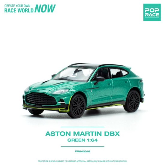1/64 ASTON MARTIN DBX RACING GREEN PR640016