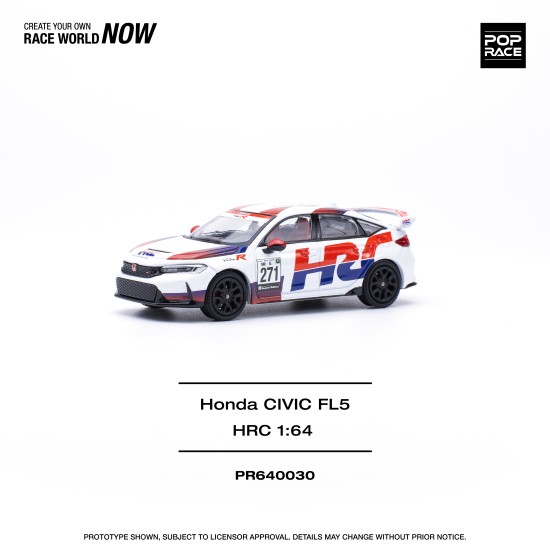 1/64 HONDA CIVIC TYPE-R (FL5) TCR - HRC