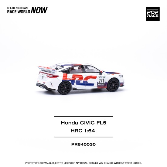 1/64 HONDA CIVIC TYPE-R (FL5) TCR - HRC