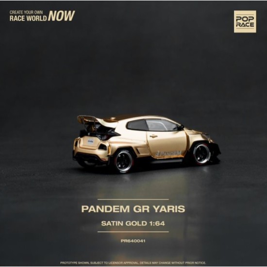 1/64 PADEM GR YARIS SATIN GOLD PR640041