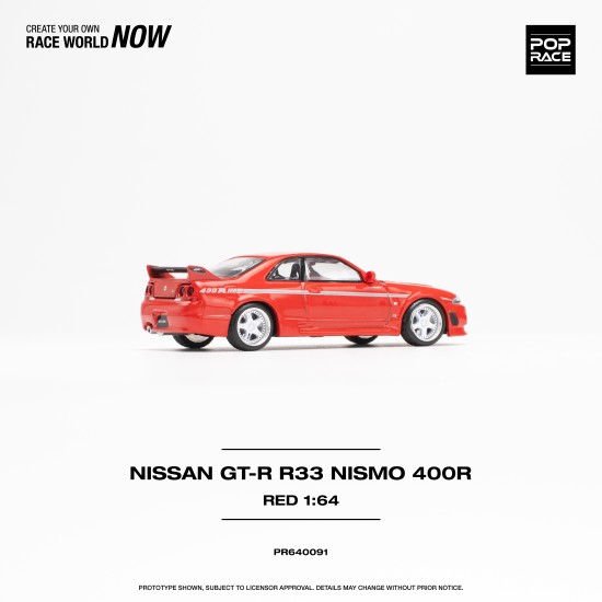 1/64 NISSAN GT-R R33 NISMO 400R