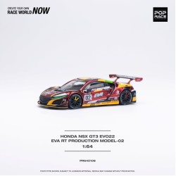 1/64 HONDA NSX GT3 EVO22 EVA RT PRODUCTION MODEL-02 PR64-108