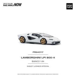 1/64 LAMBORGHINI COUNTACH LPI 800-4 BIANCO SIDERALE PR640117 1/64 LAMBORGHINI COUNTACH LPI 800-4 BIANCO SIDERALE PR640117
