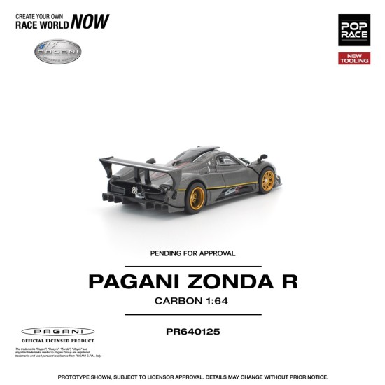 1/64 PAGANI ZONDA R (NEW TOOLING) 1/64 PAGANI ZONDA R (NEW TOOLING)