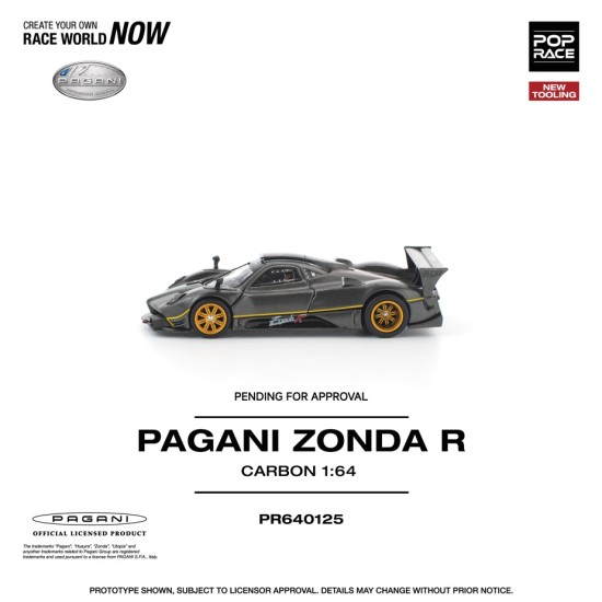 1/64 PAGANI ZONDA R (NEW TOOLING) 1/64 PAGANI ZONDA R (NEW TOOLING)