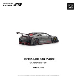 1/64 HONDA NSX GT3 EVO22 CARBON EDITION PR640159 1/64 HONDA NSX GT3 EVO22 CARBON EDITION PR640159