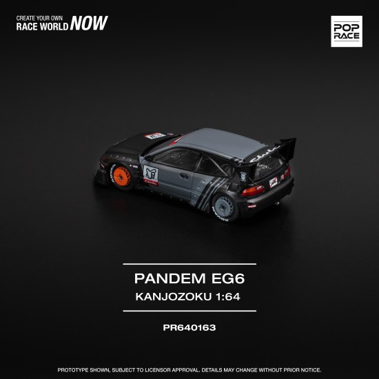 1/64 PANDEM CIVIC EG6 KANJOZOKU