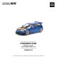 1/64 PANDEM CIVIC EG6 METALLIC BLUE WITH OPEN HOOD