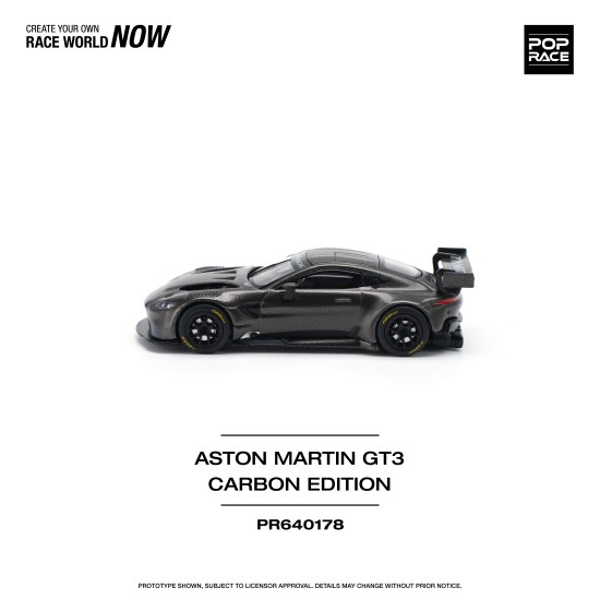 1/64 ASTON MARTIN VANTAGE GT3 - CARBON EDITION