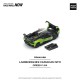 1/64 LAMBORGHINI HURACAN STO (LP640-2) 10 ANNIVERSARIO GREEN/BLACK