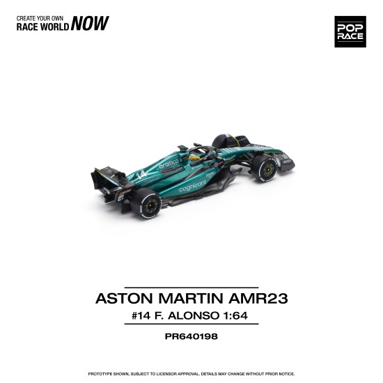 1/64 ASTON MARTIN AMR23 F1 NO.14 F.ALONSO