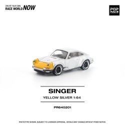 1/64 SINGER 911 SCCS HOMAGE YELLOW/SILVER