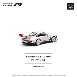 1/64 SINGER DLS TURBO (TRACK) WHITE PR640226 1/64 SINGER DLS TURBO (TRACK) WHITE PR640226