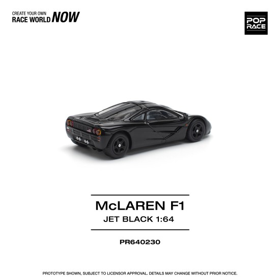 1/64 MCLAREN F1 JET BLACK