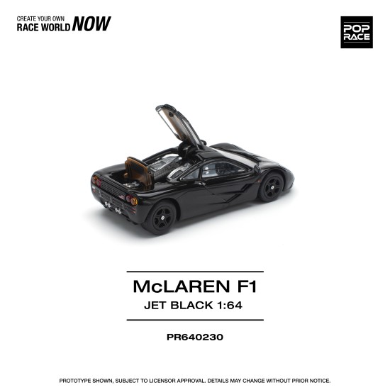 1/64 MCLAREN F1 JET BLACK