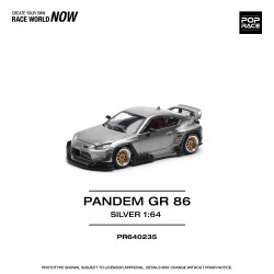 1/64 PANDEM GR86 - SILVER (NEW TOOLING) PR640235